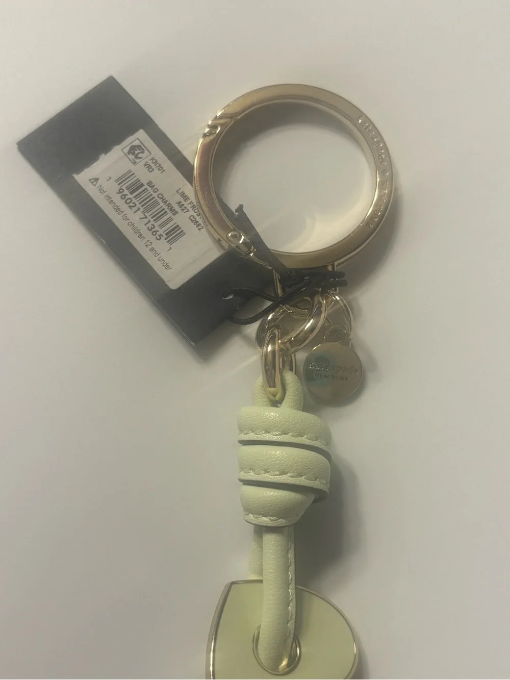 kate spade Pink and Gold Bag Charm